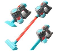 Aspiradora para niños, aspiradora Realista para Juegos de simulación con 3 Accesorios y Sonidos, Juego de Limpieza Interactivo para Despertar la imaginación de los niños pequeños, Azul.