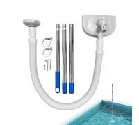 Aspiradora Para Piscina Aspiradora Automática de Succión para Bañera | Limpiafondos por succión Para Spas, Estanques De Natación, Fuentes, Al Aire Libre, Patios Traseros, Jardines Y Patios