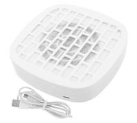 Aspiradora para Uñas de Color Blanco, Colector de Polvo Silencioso | 1 Set, Diseño Portátil de Operación Continua, Protección contra Sobrecalentamiento, Abs y Componentes Electrónicos