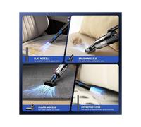 Aspiradora Portátil 2 en 1 para Coche, Soplador de Aire Inalámbrico, Potente Succión, Colector de Polvo para el Hogar
