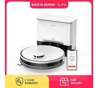 ILIFE-Robot aspirador A30 PRO de succión de 5000Pa, Combo de fregona, vaciado automático, capacidad ILIFE A30PRO
