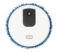 Aspiradora robot mopa eléctrica sin cables, húmeda y seca 360°, redonda para polvo y manchas
