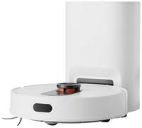 ROIDMI Eve Rook Robot Aspirador y fregasuelos autovaciado con Base, Potencia de succión de 5000Pa, navegación Laser LiDAR con mapeo Blanco Aspirador Ideal para pelos de Mascotas, alfombras y Suelos