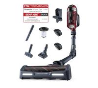 Rowenta RH2078 Aspiradora escoba 2 en 1 Batería Secar Sin bolsa 0,4 L 250 W Negro, Rojo