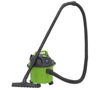 Aspiradora Húmedo y Seco 10L 1000W/230V - Alta Visibilidad Verde PC102HV Sealey