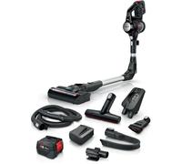 Aspiradora sin Bolsa Bosch BSS715FRSH 18V 35 min Cepillo Alfombra Negro Plata