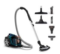 Philips PowerPro Expert FC9744/09 - Aspiradora (750 W, Aspiradora cilíndrica, Secar, Sin bolsa, 2 L, Filtro EPA), Verde y negro