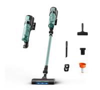 Rowenta - X-Force 8.80 Allergy RH1833 Aspiradora escoba Batería Secar Sin bolsa Verde, Gris