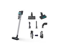 Samsung Jet 75 turbo Aspiradora escoba Batería Secar HEPA Sin bolsa 0,8 L 550 W Negro, Cromo, Color menta, Verde azulado