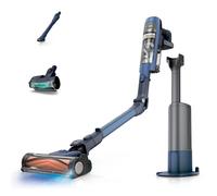Shark Detect Speed Clean & Empty Pet Pro Aspiradora sin Cable Potente, Reverse Clean, 60 Minutos de autonomía, Base de Carga con Vaciado automático y Accesorio para Mascotas, Ultramarino IA3241EUT