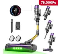 Aspiradora sin Cable Ultenic U20 600W 60 min Antienredos Mascotas Negro Rojo Púrpura