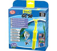 Tetra GC 50 Limpiador de fondos de acuarios, con manguera, válvula de arranque rápido y rejilla de protección para los peces, aspirador mulm con diseño de tubo de succión, para acuarios de 50 a 400 L