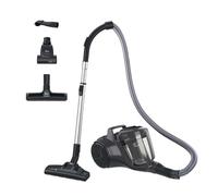 Hoover HP1 Aspiradora Compacta Potente para Suelos Duros, Delicados y Alfombras, Boquillas para Parquet y Mascotas, Filtro de Polvo EPA, Capacidad 2L, Accesorios Integrados, Radio de 8,2m [HP120PET]