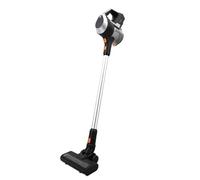Aspiradora Vertical | 130 W | 25.9 Vac | Cepillo Motorizado con Iluminación Integrada | 10000 Pa | Filtro de Aire HEPA | Naranja/Negro