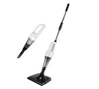 Aspiradoras Verticales En Seco Y Húmedo Sin Cable Con Mopa, 14000pa Aspiradoras Escoba Fregona Ligero 2 En 1, 2 Velocidades Ajustables, Aspirador Vertical Doméstico Para Suelos Duros Mascota (Blanco)