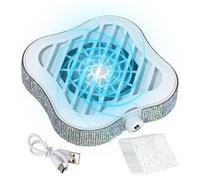 Aspirateur À Poussière D'Ongles - Outil De Nettoyage Silencieux Et | Ventilateur D'Ongle À Aspiration Réglable 5,31x5,2x1,65 Pouces10 Filtres - Pour Salon, Bureau, Table Et Débutants Ou