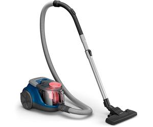 ASPIRATEUR S-SAC COMPACT 850W 77DB BAC 1,3L FILTRE MOTEUR LAVABLE BLEU PHILIPS - XB2123.09