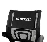 Aspire 4 fundas para sillas reservadas, letreros de asiento reservado para silla reclinable, funda para reposacabezas reservado de sofá