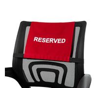 Aspire Fundas para sillas reservadas, letreros de asiento reservado para silla reclinable, funda para reposacabezas reservado para sofá