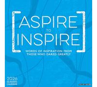 Aspire to Inspire 2026 Wall Calendar