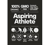 Aspiring Athlete: Sports themed Journal Notebook for upcoming athletes | Track and Record your training history | 100 lined pages | 8.5 x 11 Inches