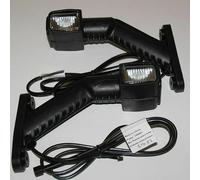 Aspock Superpoint 4 Pilotos LED Luces Laterales para Remolques Izquierda y Derecha Brian James & Ifor Williams - Lichfield Trailer Centre