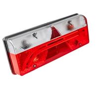 ASPÖCK Europoint III Piloto Trasero Derecho 7 Funciones para Remolque Luz de Posición Freno Marcha Atrás Antiniebla Gálibo 12V ASS2.1 7 PIN IP56K 400x153mm