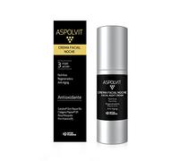 ASPOLVIT - Crema antiedad facial de noche con colágeno y rosa mosqueta. Triple acción: nutritiva, regeneradora y anti-aging - 30 ml