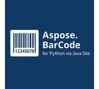 Aspose.BarCode for Python via Java Site