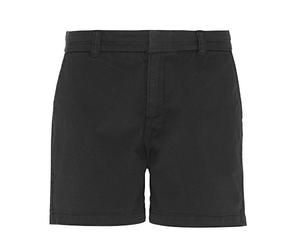 Asquith & Fox Asquith and Fox Women's Chino Shorts Short, Negro (Black 000), 40 (Talla del Fabricante: Medium) para Mujer