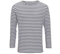 Asquith & Fox - Camiseta de manga larga y estilo costero