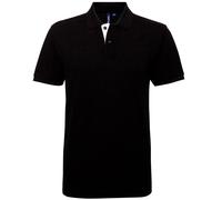 Asquith & Fox Polo de manga corta ajuste clasico Modelo Contrast (RW4810)