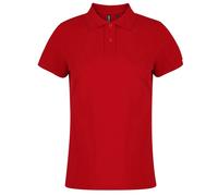 Asquith & Fox Polo de manga corta liso para mujer (RW3472) UTRW3472_85