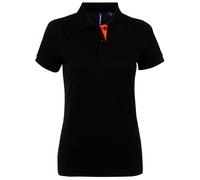 Asquith & Fox Polo de manga corta para mujer (RW5353) UTRW5353_10