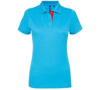Asquith & Fox Polo de manga corta para mujer (RW5353) UTRW5353_79