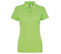 Asquith & Fox polo de mezcla de poli / algodón femenino aq025 -athleisure/sports