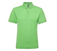 Asquith Fox - Polo para Hombre, Corte clásico, 25 Colores Verde Zafiro XXXXX-Large