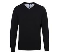Asquith & Fox Sudadera con cuello en V para hombre (RW5188)