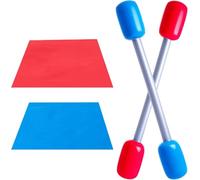 ASQzhuLIWing Palo de Duelo Inflable para césped Palo de Duelo Inflable para Juego de gladiadores Juguetes interactivos para Padres e Hijos Adecuado para Juegos de Playa en jardín al Aire Libre