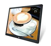 ASRIZE Marco de pantalla LED HD 16:9 de 20 pulgadas con imagen digital de 1920 x 1080, reproductor de películas MP3 MP4, 350 lúmenes, función completa, montaje en pared (32G) (color: negro)