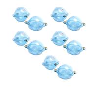 AsrMyjcx 10 Piezas Flotadores de Pesca Boyas Burbuja Accesorios Marcador Flotante Material PP Gran Flotabilidad para Diferentes Métodos de Pesca en Agua, 25mm