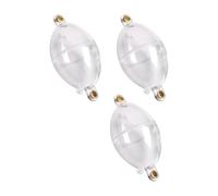 AsrMyjcx 10 Piezas Flotadores de Pesca Boyas Burbuja Accesorios Marcador Flotante Material PP Gran Flotabilidad para Diferentes Métodos de Pesca en Agua, 42mm