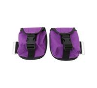 AsrMyjcx 2 Piezas Bolsa de Peso de Buceo Bolsillo Porta Pesas para Buceo Accesorio de Cinturón de Lastre Bolsa Vacía de Repuesto Material de Nailon Ligero, Violeta