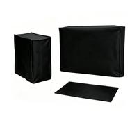 AsrMyjcx 3 Piezas Funda Protectora Escritorio con Tela Oxford Antipolvo a Medida para Oficina, Almacenamiento