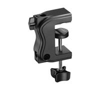 AsrMyjcx Base de Abrazadera en C para luz de Trabajo de Escritorio, Soporte para teléfono, Abrazaderas, Accesorios de Montaje, M5 Tres Agujeros