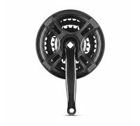 AsrMyjcx Bielas para Bicicleta con Brazo de Engranaje Consistente Diseño Robusto y Soporte para Pedaleo Estable Adecuado para, Plato Derecho, 170 Mm De Distancia Entre Ejes