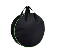 AsrMyjcx Bolsa para Carga de Vehículo Eléctrico Organizador Estuche Funda Maletín Tejido Oxford Resistente al Polvo y Humedad con Asas Reforzadas Adecuada para, Verde Reflectante, 40 13cm