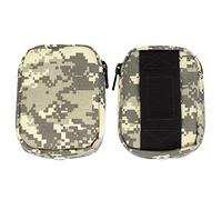 AsrMyjcx Bolsillo de Pesas para Buceo Bolsa para Lastre Saco Porta Herramientas de Nylon con Cremallera Adecuado para Excursiones Tanque Herramientas, Camo
