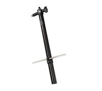 AsrMyjcx Calibrador de Alineación de Cuadro de Bicicleta Comprobador Profesional para Colgador Trasero Herramienta con Barra Guía en Aleación Adecuado, Negro