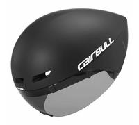 AsrMyjcx Casco de Ciclismo con Revestimiento de Espuma Forma Ergonómica Tirantes Ajustables Antigolpes Adecuado para Patineta Triatlón Send, Negro